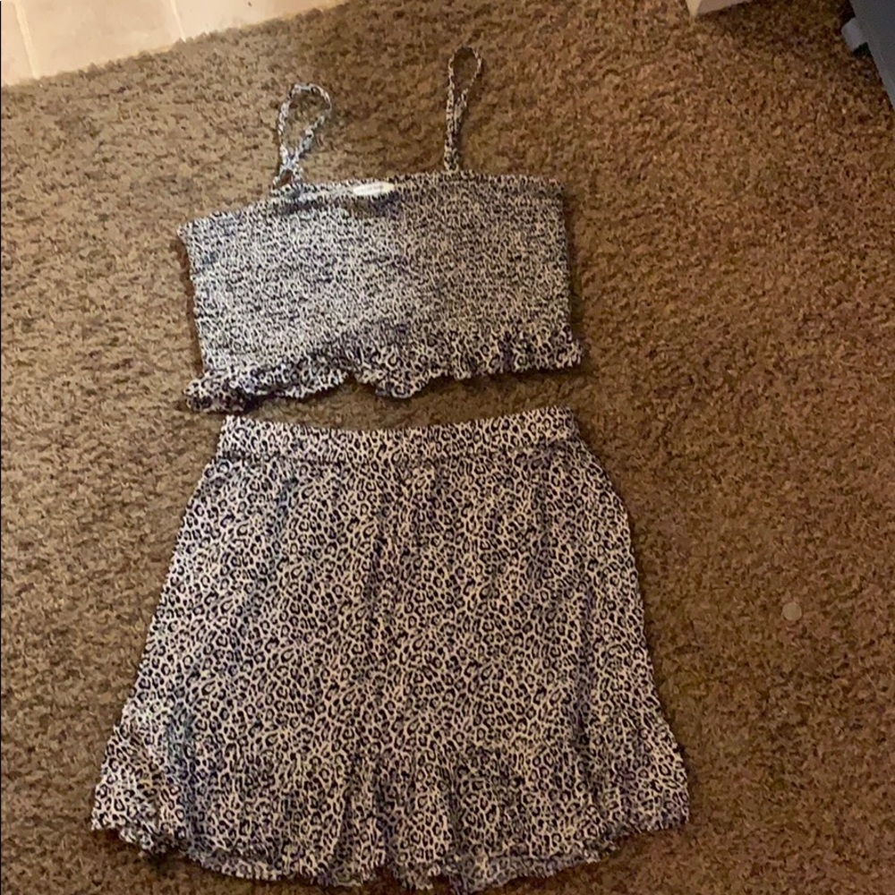 Skirt and tank set